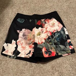 TED BAKER FLORAL SHORTS